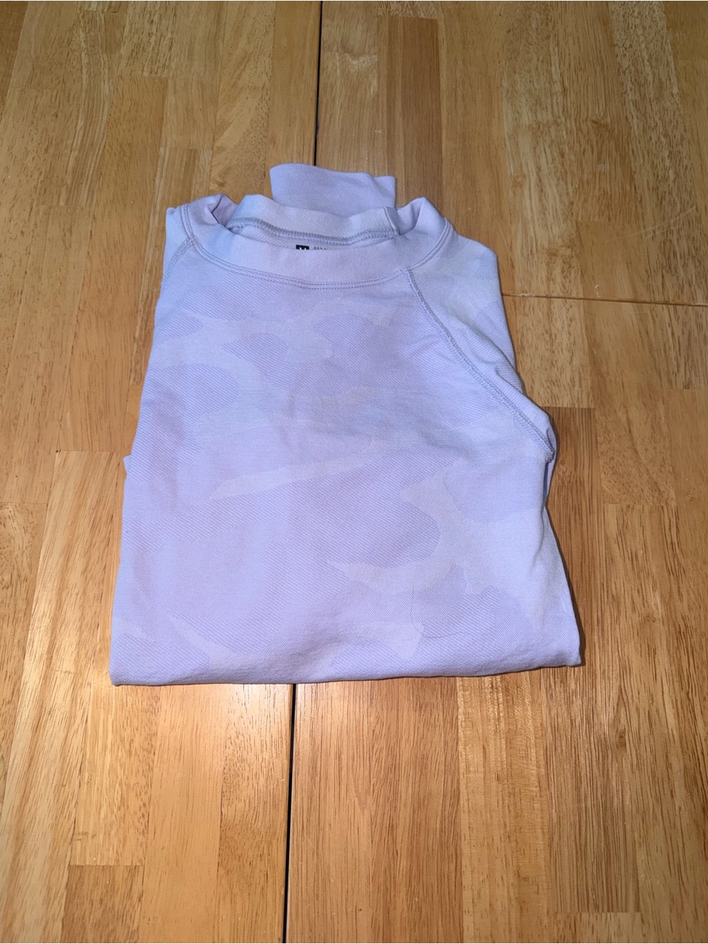 SHEIN Light Lavender Long Sleeve Tee